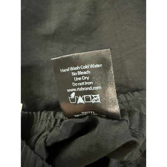 RtA Finn Nylon Unlined Track Joggers Pants size L color black NWT mspr 195 - Picture 4 of 6